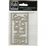 Chipboard tekst Born to Sparkle