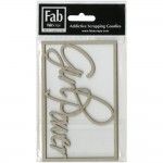 Chipboard tekst Girl Power Chipboard tekst Girl Power