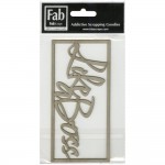 Chipboard tekst Like a Boss