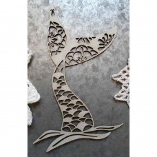 Chipboard Mermaid tail Chipboard Mermaid tail