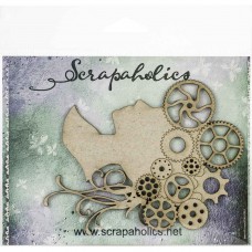 Chipboard Steampunk cameo Chipboard Steampunk cameo