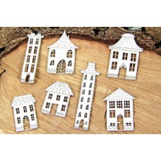 Chipboard huisjes