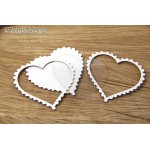 Chipboard Shaker box - heart Chipboard Shaker box - heart