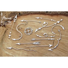 Chipboard Focus - pijlen klein