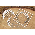 Chipboard Savage by nature - tak met net