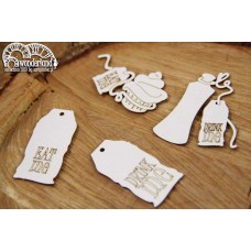 Chipboard Wonderland - eat me, drink me