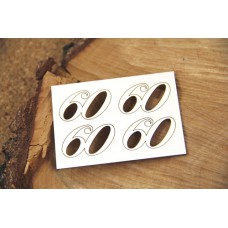Chipboard cijfer 60