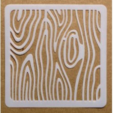 Sjabloon 10 x 10 cm - Bomen, bladeren en bloemen 04