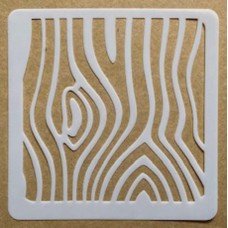 Sjabloon 10 x 10 cm - Bomen, bladeren en bloemen 05