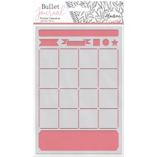 Journal stencil - Calendar