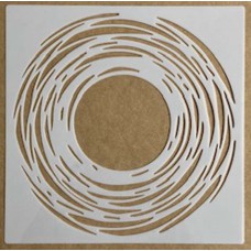 Sjabloon 15 x 15 cm - Cirkels 09