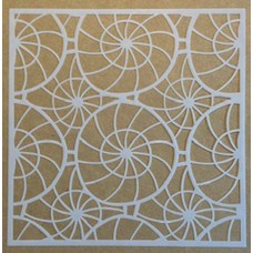 Sjabloon 15 x 15 cm - Cirkels 14