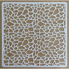 Sjabloon 15 x 15 cm - Stenen 04