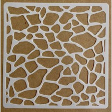 Sjabloon 15 x 15 cm - Stepstones 01