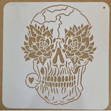 Sjabloon 20 x 20 cm - Halloween 06