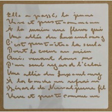 Sjabloon 20 x 20 cm - Achtergrond tekst 02