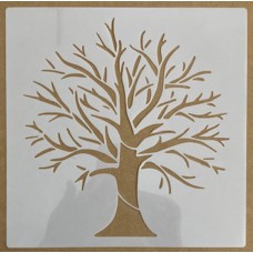 Sjabloon 20 x 20 cm - Boom 04