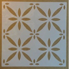 Sjabloon 20 x 20 cm - Floral 06