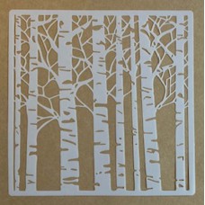 Sjabloon 20 x 20 cm - Boom 08 Sjabloon 20 x 20 cm - Boom 08