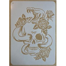 Sjabloon A4 - Doodshoofd 01