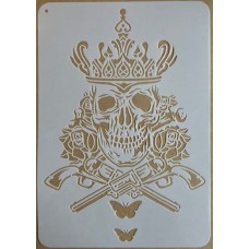 Sjabloon A4 - Doodshoofd 02