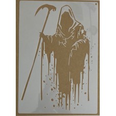 Sjabloon A4 - Grim reaper