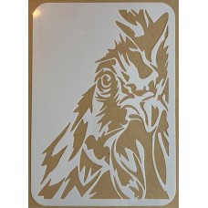 Sjabloon A4 - Boerderijdier haan