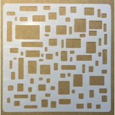 Sjabloon 15 x 15 cm - Blokken 01 Sjabloon 15 x 15 cm - Blokken 01