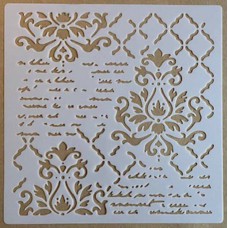 Sjabloon 15 x 15 cm - Mixed media 5 Sjabloon 15 x 15 cm - Mixed media 5