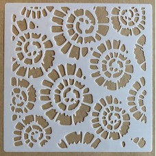 Sjabloon 15 x 15 cm - Cirkels 14