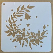 Sjabloon 15 x 15 cm - Fairy 08