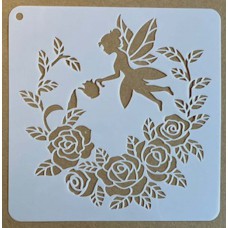 Sjabloon 15 x 15 cm - Fairy 12
