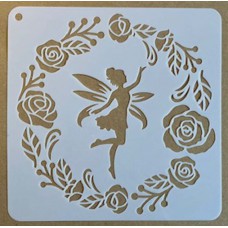 Sjabloon 15 x 15 cm - Fairy 13