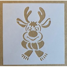 Sjabloon 15 x 15 cm - Rendier 02