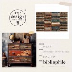 Decoupage tissue paper Bibliophile