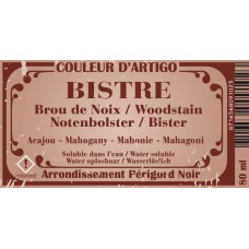 Bistre pigmentpoeder mahonie