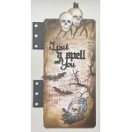 Chipboard halloween - tekst I put a spell on you