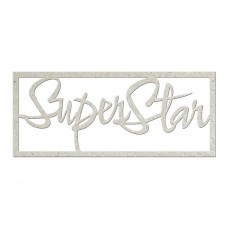 Chipboard tekst SuperStar