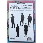 Chipboard shapes - The Men