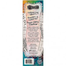 Colouring sheets Quotes and borders