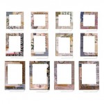 Layers collage frames 