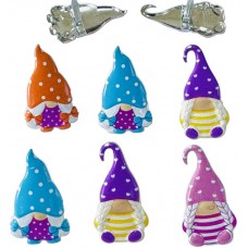 Shaped brads girl gnomes 