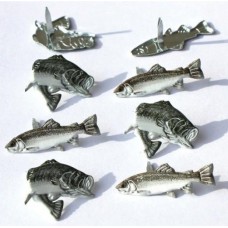 Shaped brads trout