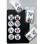 Sluitstickers Panda