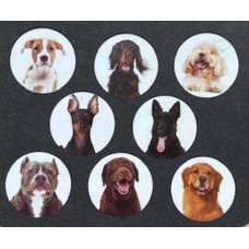 Sluitstickers Honden