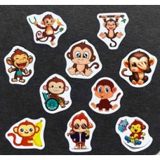 Stickers aapjes