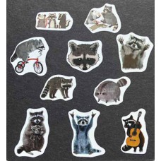 Stickers wasberen