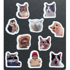 Stickers funny cats