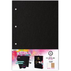 Re-fill paper black for Essentials artist size journal 