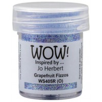 WOW! embossing Glitter Grapefruit Fizzos